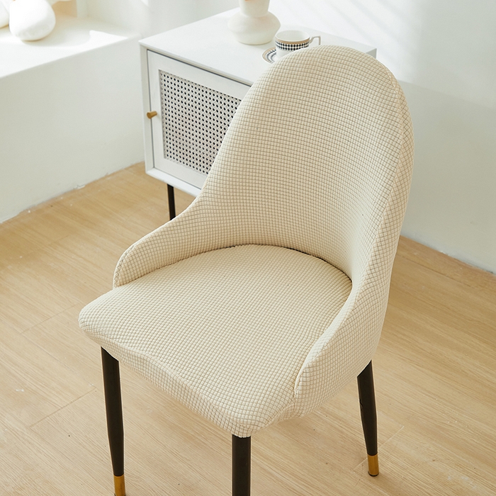 91家纺网 家纺一手货源 找家纺 共鸣沙发套 2024新款玉米绒系列椅套（扶手款弧形椅套） 玉米绒-米色