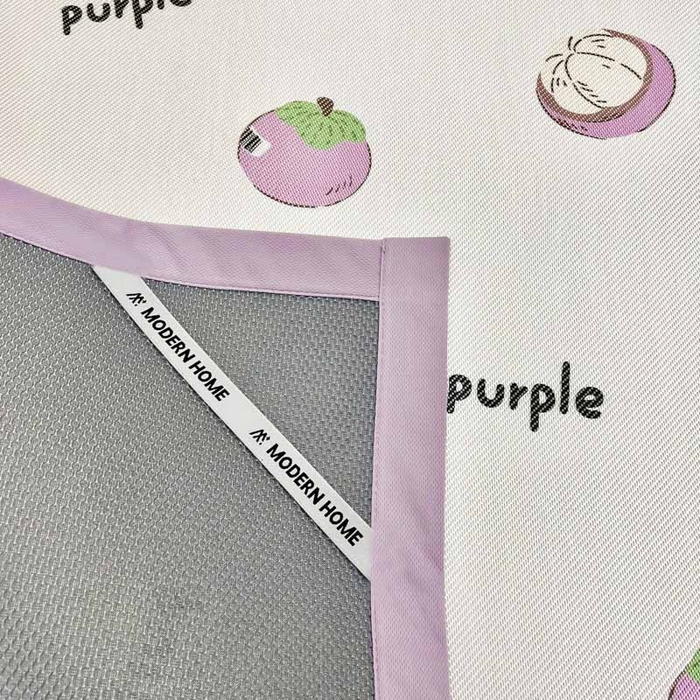 91家纺网 家纺一手货源 找家纺 全季家居 2024新款5A抗菌小清新数码印花冰藤席 山竹（床席款）