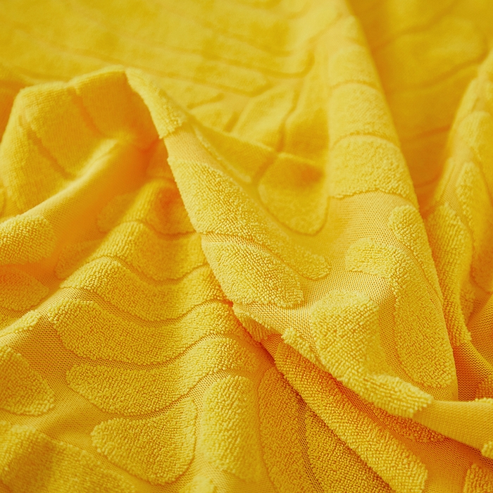 91家纺网 家纺一手货源 找家纺 共鸣沙发套 2024新款臻品提花系列椅套（扶手款弧形椅套） 织叶-柠黄