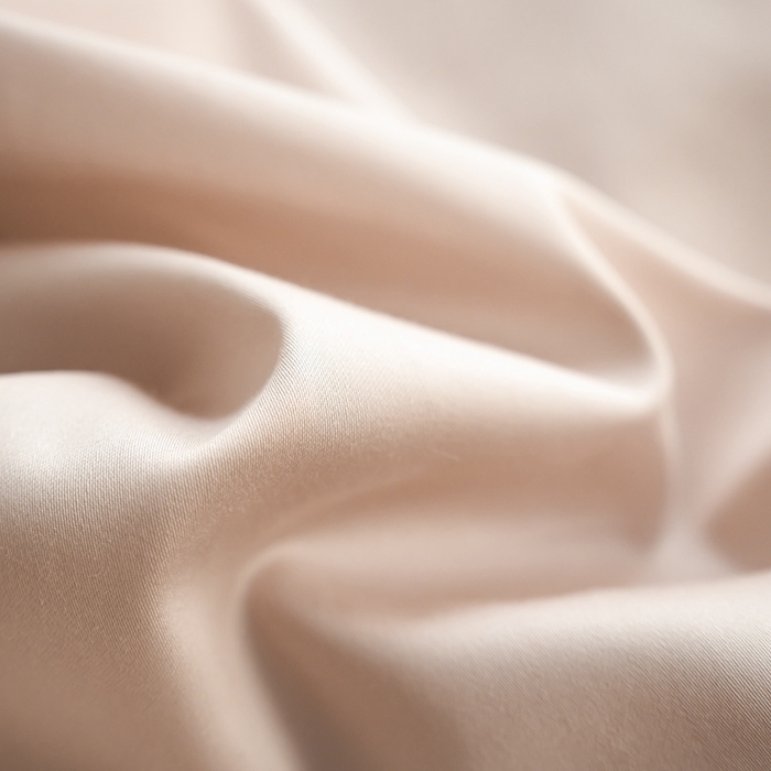 91家纺网 家纺一手货源 找家纺 安莱生活 2024新款100s长绒棉贡缎双拼四件套 虾粉-银灰