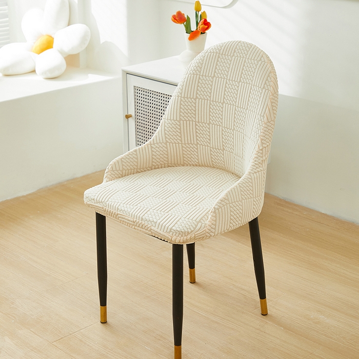 91家纺网 家纺一手货源 找家纺 （总）共鸣沙发套 2024新款摇粒绒提花交织纹系列椅套（扶手款弧形椅套）