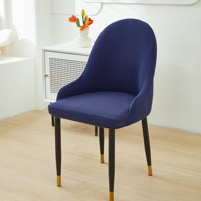 91家纺网 家纺一手货源 找家纺 共鸣沙发套 2024新款玉米绒系列椅套（扶手款弧形椅套） 玉米绒-藏青