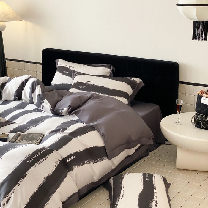 91家纺网 家纺一手货源 找家纺 （总）优悦 2024新款天丝印花四件套