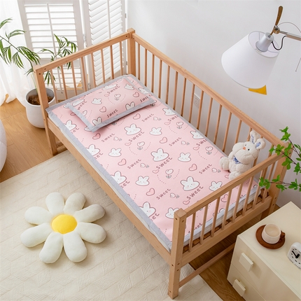 91家纺网 家纺一手货源 找家纺 （总）欣品希家纺 2024新款A类抗菌600D儿童凉席