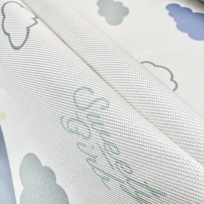 91家纺网 家纺一手货源 找家纺 全季家居 2024新款5A抗菌小清新数码印花冰藤席 云朵（床席款）