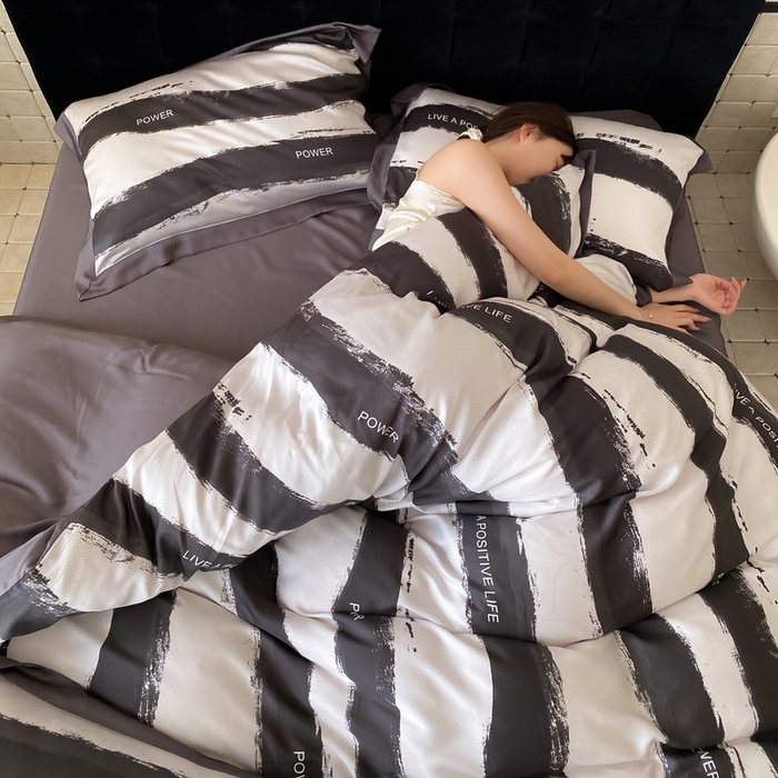 91家纺网 家纺一手货源 找家纺 （总）优悦 2024新款天丝印花四件套