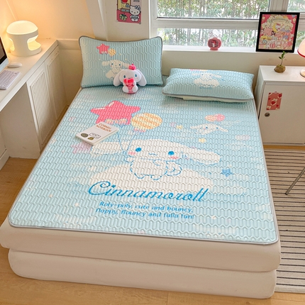 91家纺网 家纺一手货源 找家纺 （总）金爱家 2024新款乳胶凉席-库洛米系列