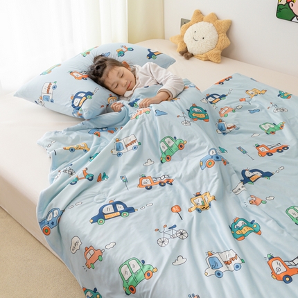 寐眠 2024新款针织棉大豆夏被【儿童图】 汽车之家