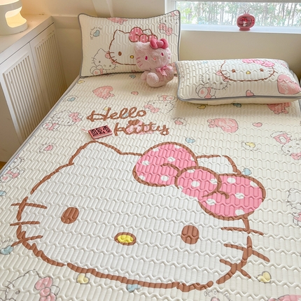 91家纺网 家纺一手货源 找家纺 （总）金爱家 2024新款乳胶凉席-库洛米系列