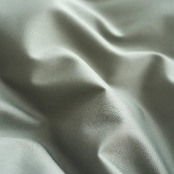 91家纺网 家纺一手货源 找家纺 安莱生活 2024新款100s长绒棉贡缎双拼四件套 水绿-棕灰