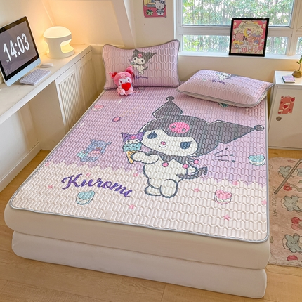 91家纺网 家纺一手货源 找家纺 （总）金爱家 2024新款乳胶凉席-库洛米系列