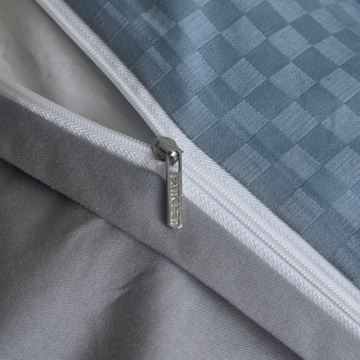 91家纺网 家纺一手货源 找家纺 涵宸家纺 2024新款全棉提花四件套-菲比 菲比-宾利灰