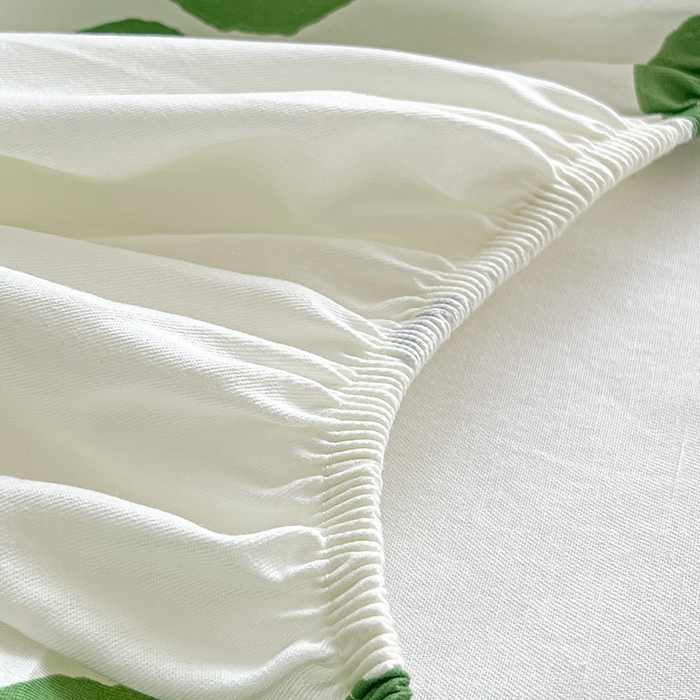 91家纺网 家纺一手货源 找家纺 涵宸家纺 2024新款全棉小清新印花单品套件--单床笠 床笠-萌宝宝