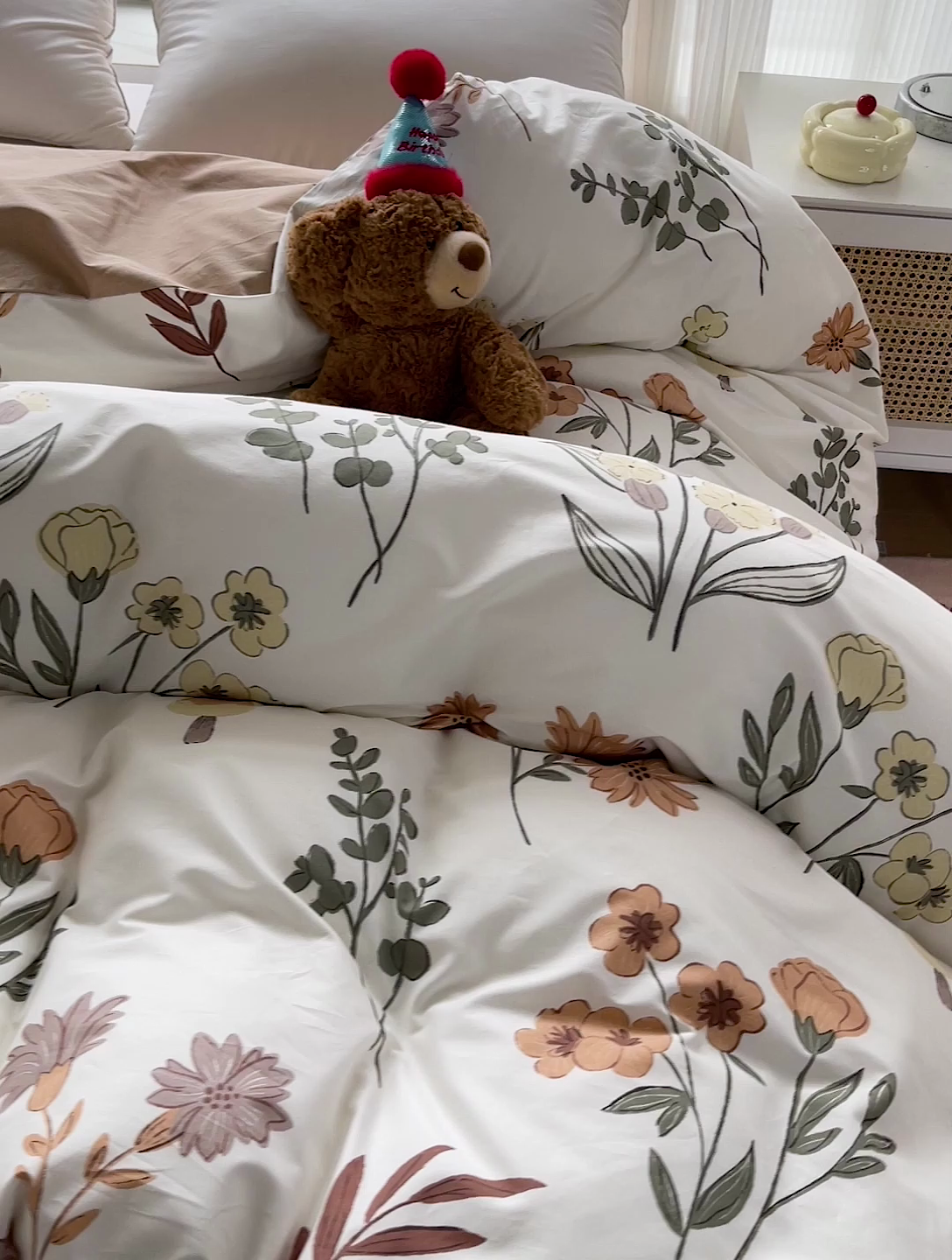 91家纺网 家纺一手货源 找家纺 大柏树 2025新款全棉13376印花四件套系列（可定制）-单被套 南薇