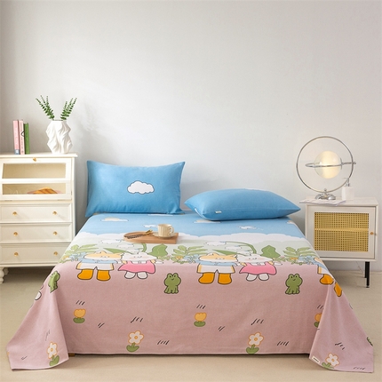 91家纺网 家纺一手货源 找家纺 （总）金泰莱 2025新款原棉老粗布凉席老粗布床单软凉席