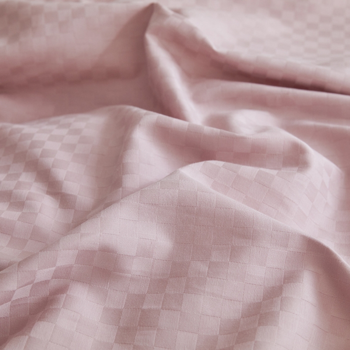 91家纺网 家纺一手货源 找家纺 涵宸家纺 2024新款全棉提花四件套-菲比 菲比-曼越紫灰