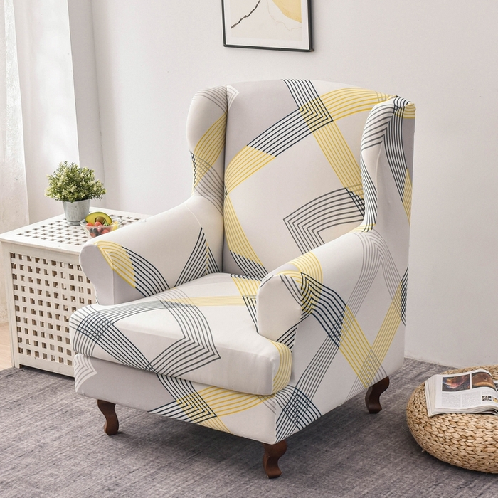 91家纺网 家纺一手货源 找家纺 兴妮雅家纺 2024新款老虎椅套 绅士格