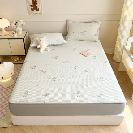 91家纺网 家纺一手货源 找家纺 （总）慕尚家纺 2025新款卡通凉豆豆凉感冰丝席凉席