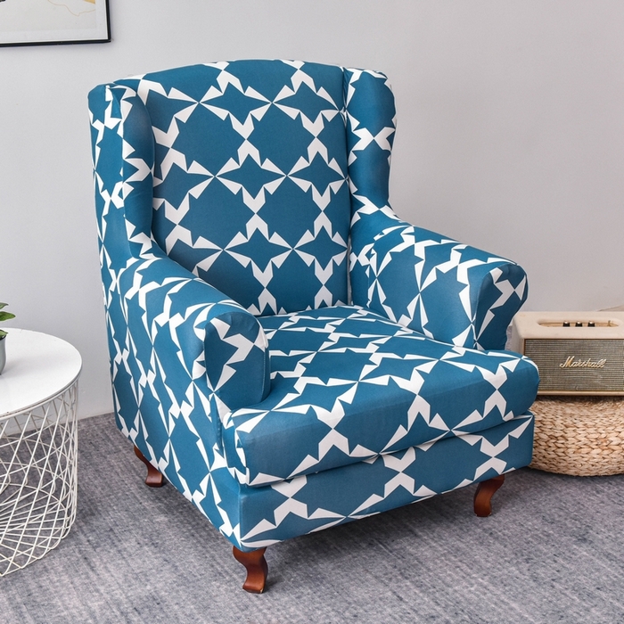 91家纺网 家纺一手货源 找家纺 兴妮雅家纺 2024新款老虎椅套 克莱因蓝格