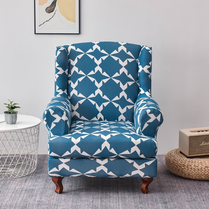 91家纺网 家纺一手货源 找家纺 兴妮雅家纺 2024新款老虎椅套 克莱因蓝格