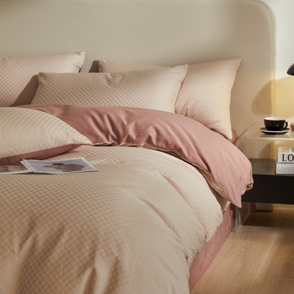 涵宸家纺 2024新款全棉提花四件套-菲比 菲比-莎豆其