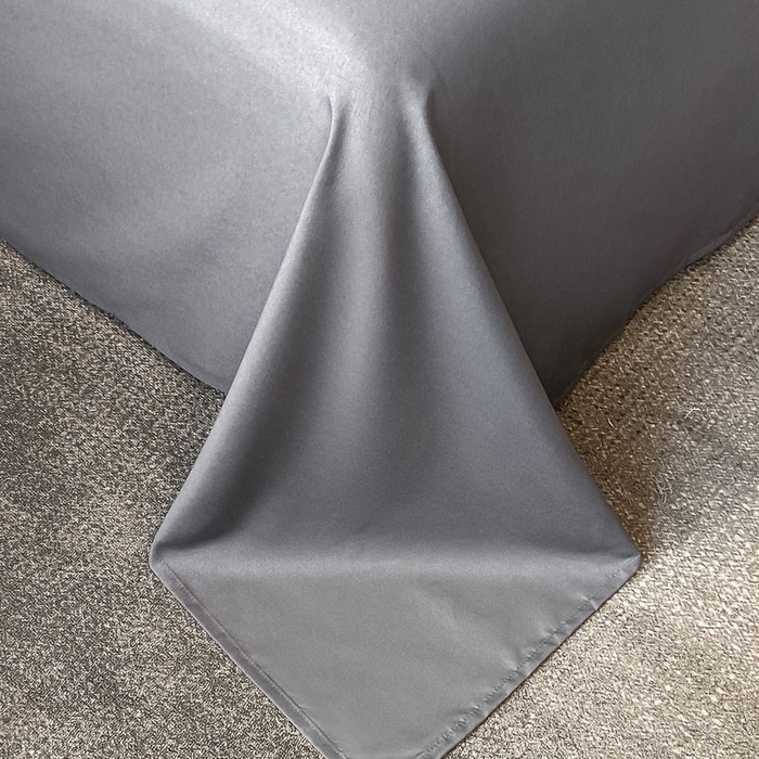 91家纺网 家纺一手货源 找家纺 遇见家居生活馆 2024新款亲肤磨毛刺绣四件套-克洛伊 克洛伊-高级灰