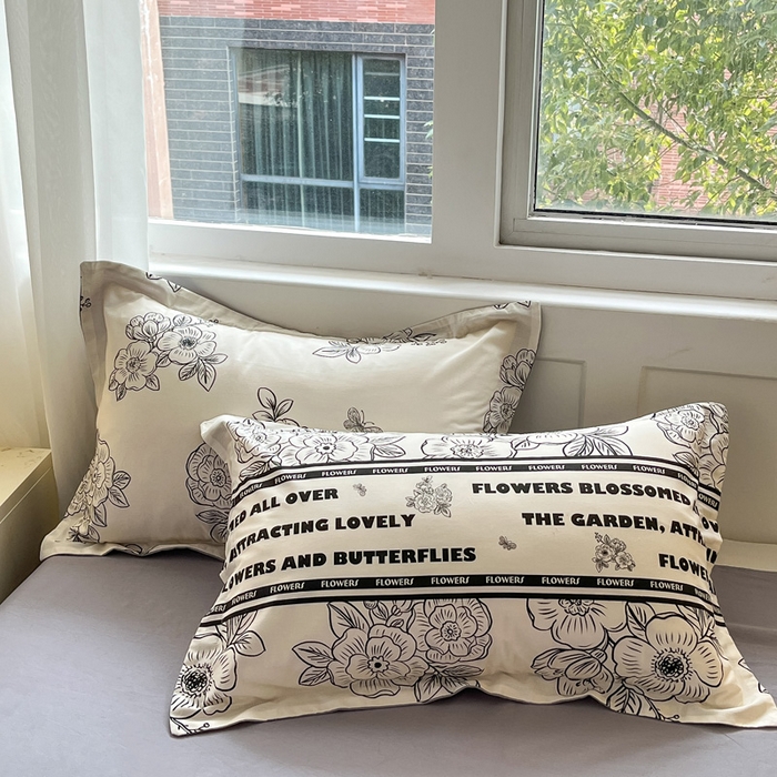 91家纺网 家纺一手货源 找家纺 涵宸家纺 2024新款全棉小清新印花单品套件--单被套 安曼