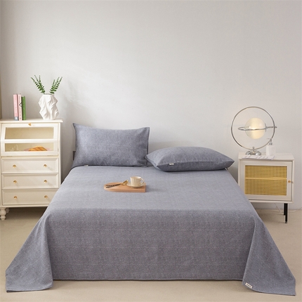 91家纺网 家纺一手货源 找家纺 （总）金泰莱 2025新款原棉老粗布凉席老粗布床单软凉席