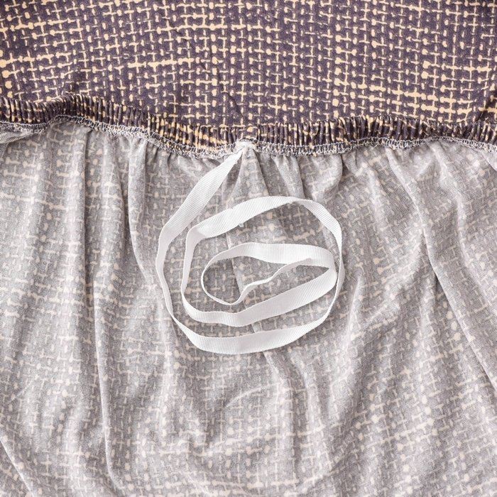 91家纺网 家纺一手货源 找家纺 兴妮雅家纺 2024新款老虎椅套 亚麻（咖）