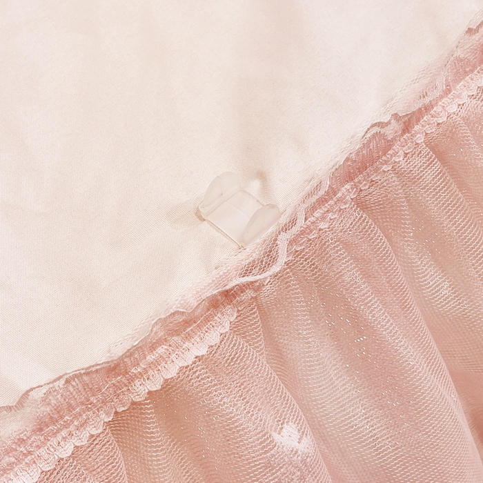 91家纺网 家纺一手货源 找家纺 夏彩 2024新款88560防尘顶轨道系列蚊帐 88560-玉色