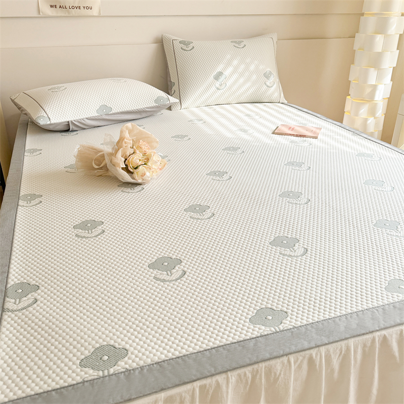 91家纺网 家纺一手货源 找家纺 （总）慕尚家纺 2025新款卡通凉豆豆凉感冰丝席凉席