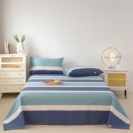 91家纺网 家纺一手货源 找家纺 （总）金泰莱 2025新款原棉老粗布凉席老粗布床单软凉席