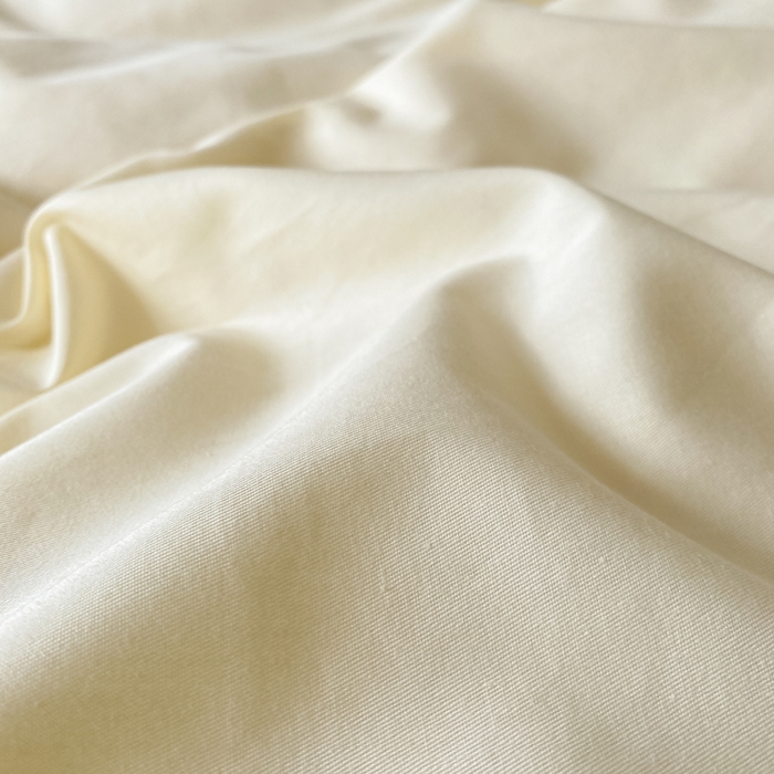 91家纺网 家纺一手货源 找家纺 芊寻家居 2024新款13372全棉纯色四件套无印良品风简约套件 奶白-海青