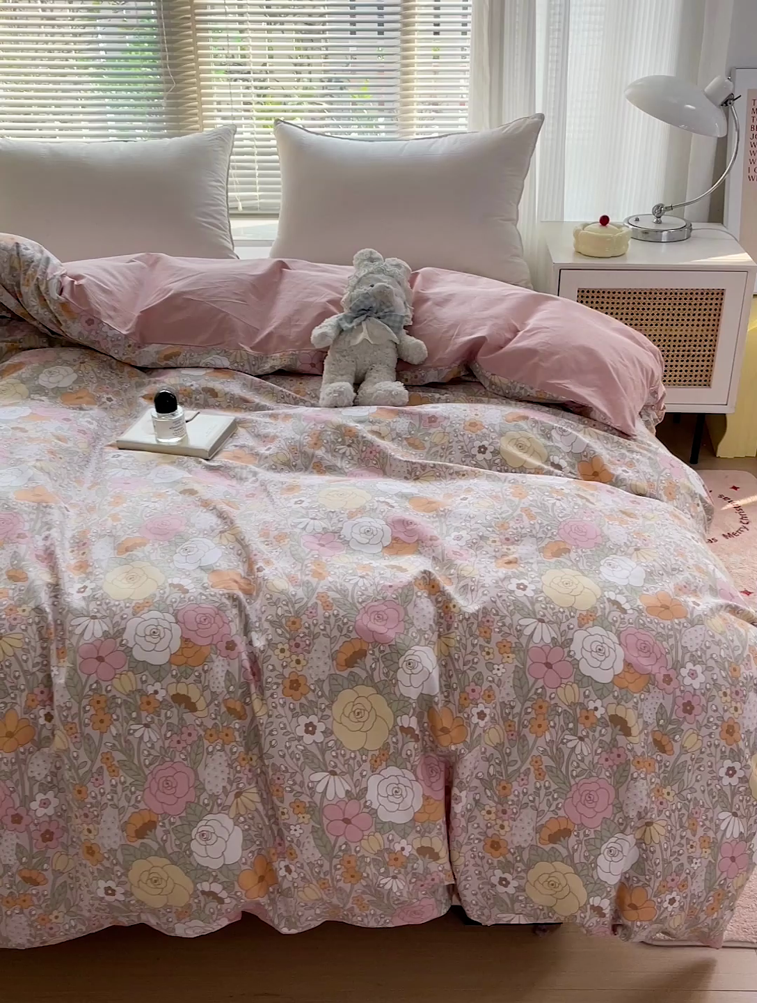 91家纺网 家纺一手货源 找家纺 大柏树 2025新款全棉13376印花四件套系列（可定制）-单被套 灵韵 