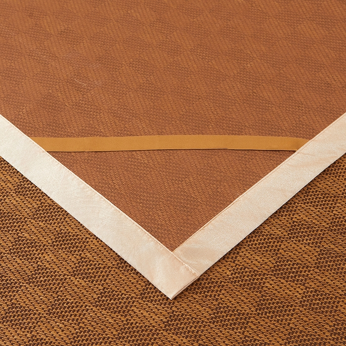 91家纺网 家纺一手货源 找家纺 青雅席业 2025新款直角藤席 经典格