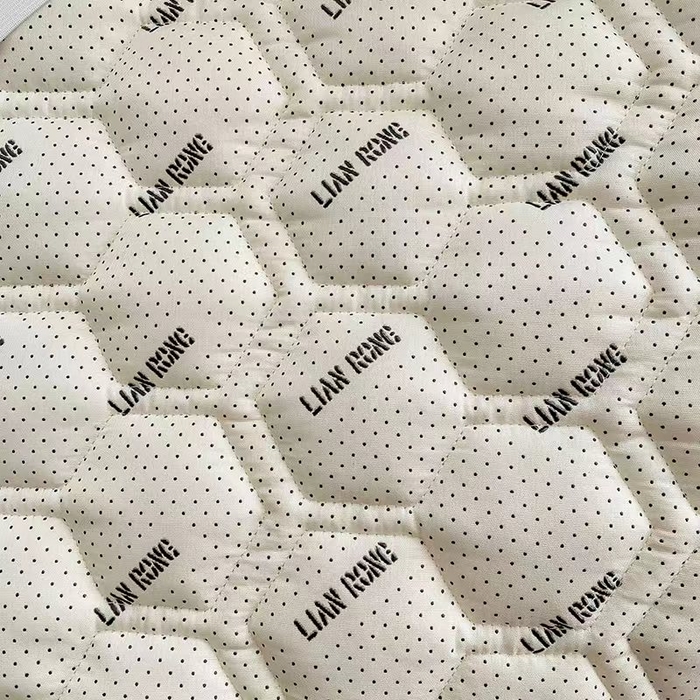 91家纺网 家纺一手货源 找家纺 （总）恋绒家纺 2025新款A类刺绣款床褥学生软床垫子床护垫软垫（图1）