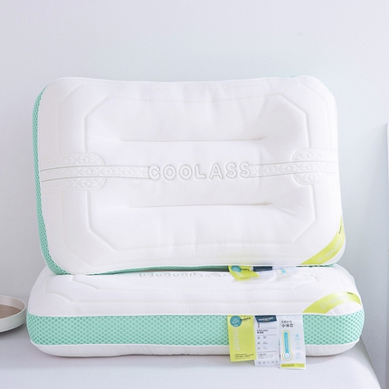 （总）其乐枕芯 2024新款小冰皮凉感乳胶分区护颈枕