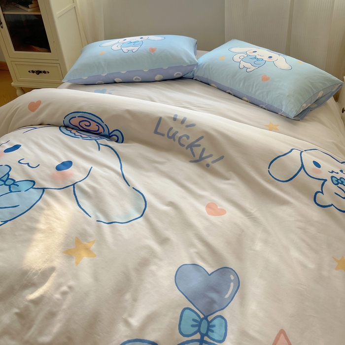 91家纺网 家纺一手货源 找家纺 （总）星座 2025大版全棉三丽鸥四件套