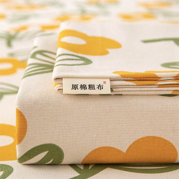 91家纺网 家纺一手货源 找家纺 金泰莱 2025新款原棉老粗布凉席老粗布床单软凉席 花颜