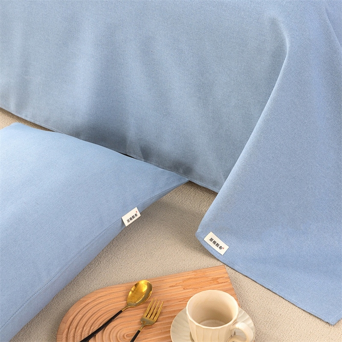 91家纺网 家纺一手货源 找家纺 金泰莱 2025新款原棉老粗布凉席老粗布床单软凉席 偶遇