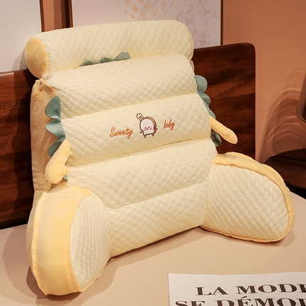 91家纺网 家纺一手货源 找家纺 （总）仟亿莱 2024新款卡通冰豆豆横条腰靠