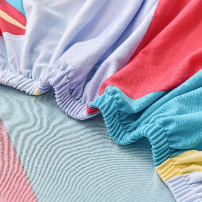 91家纺网 家纺一手货源 找家纺 兴妮雅家纺 2024新款老虎椅套 七彩梦