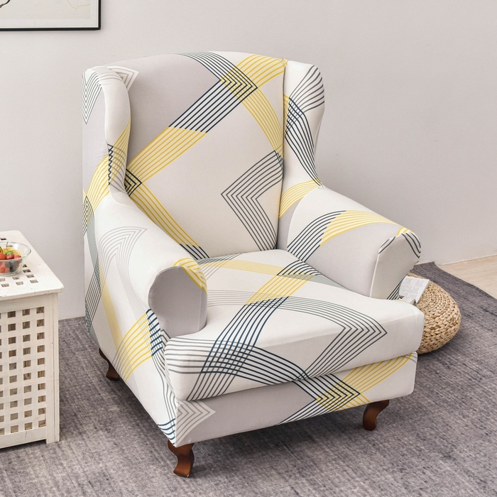 91家纺网 家纺一手货源 找家纺 兴妮雅家纺 2024新款老虎椅套 绅士格