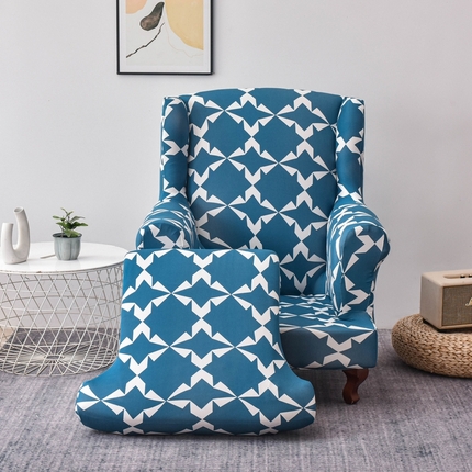 91家纺网 家纺一手货源 找家纺 兴妮雅家纺 2024新款老虎椅套 克莱因蓝格