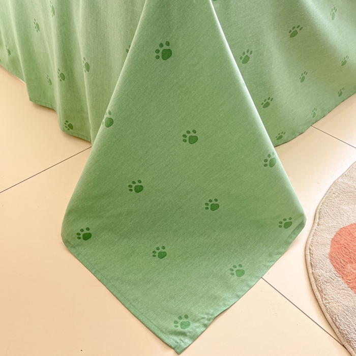 91家纺网 家纺一手货源 找家纺 涵宸家纺 2024新款全棉小清新印花单品套件--单被套 萌宝宝