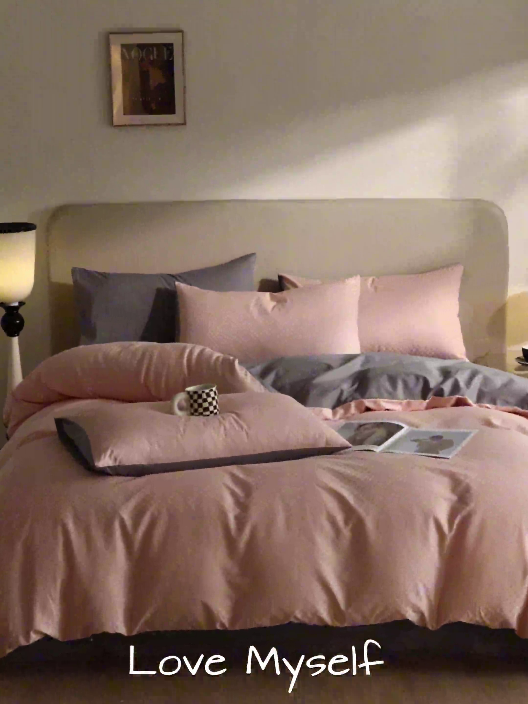 91家纺网 家纺一手货源 找家纺 涵宸家纺 2024新款全棉提花四件套-菲比 菲比-曼越紫灰