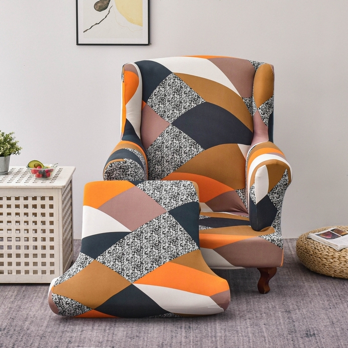 91家纺网 家纺一手货源 找家纺 兴妮雅家纺 2024新款老虎椅套 魔方