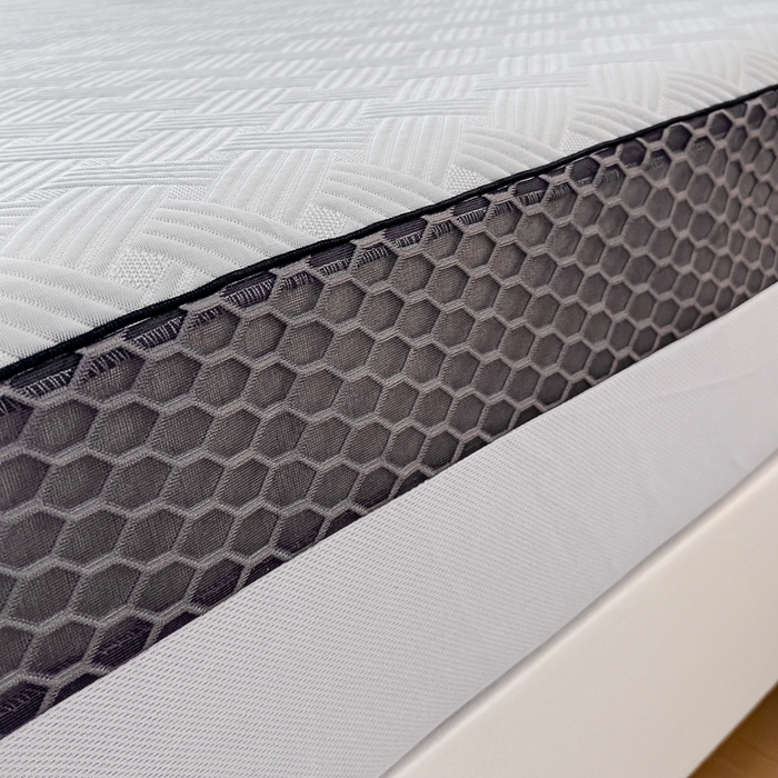 91家纺网 家纺一手货源 找家纺 邦妮家纺 2024新款A类凉感丝床笠凉席床垫30公分内可用 梦幻-灰