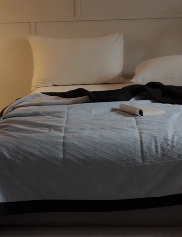 91家纺网 家纺一手货源 找家纺 觉物 2024新款肌理凉感水洗抗菌夏被 星辰大海