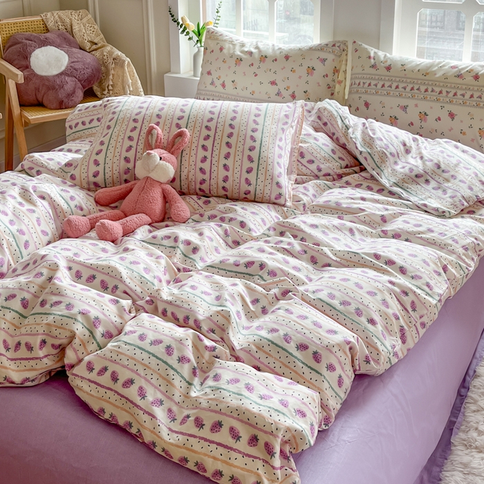 91家纺网 家纺一手货源 找家纺 （总）千朵 2024新款全棉四件套